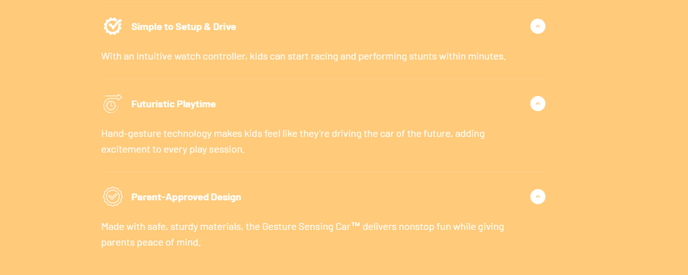 Gesture Sensing Car